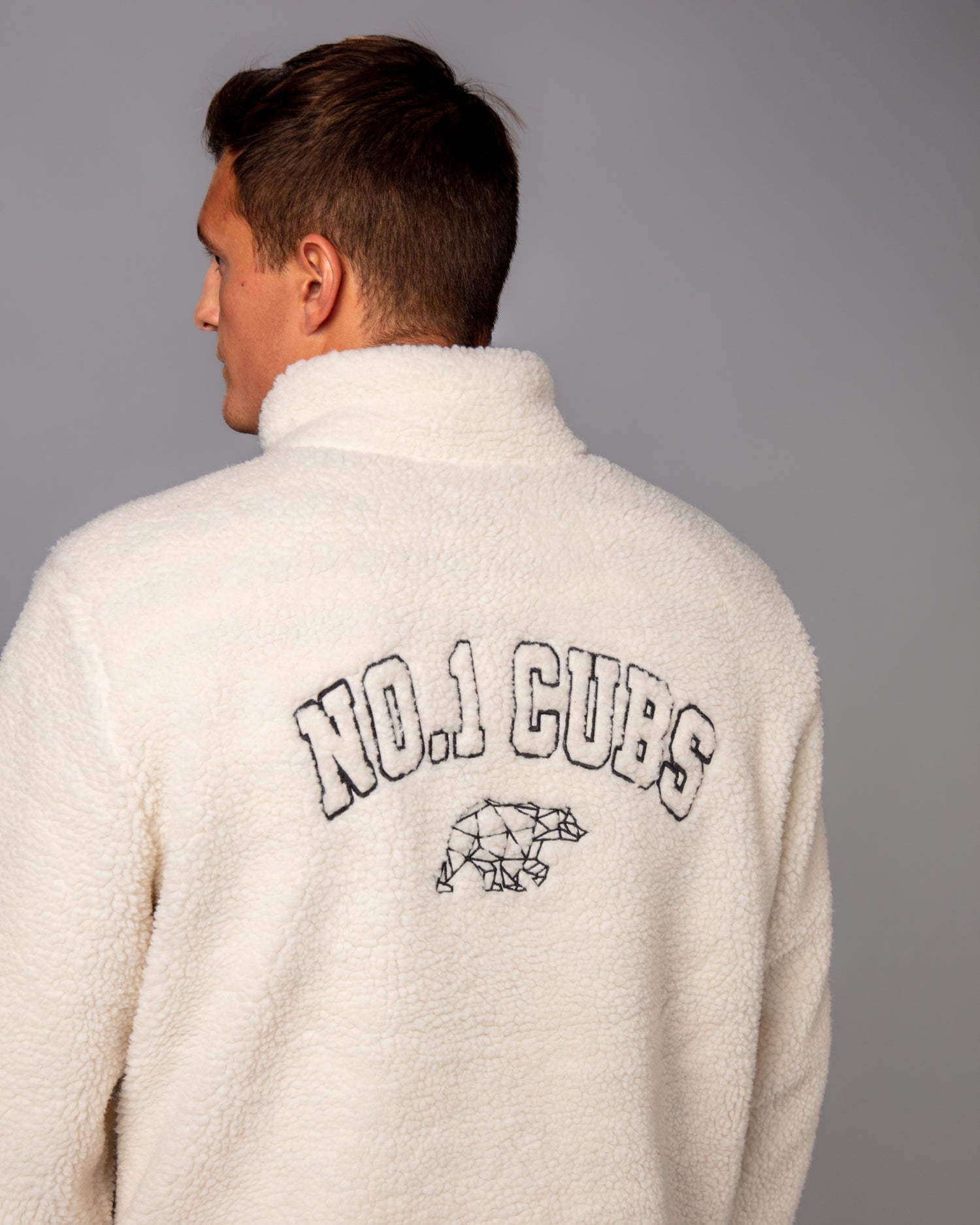 Cubs Cream Sherpa Fleece