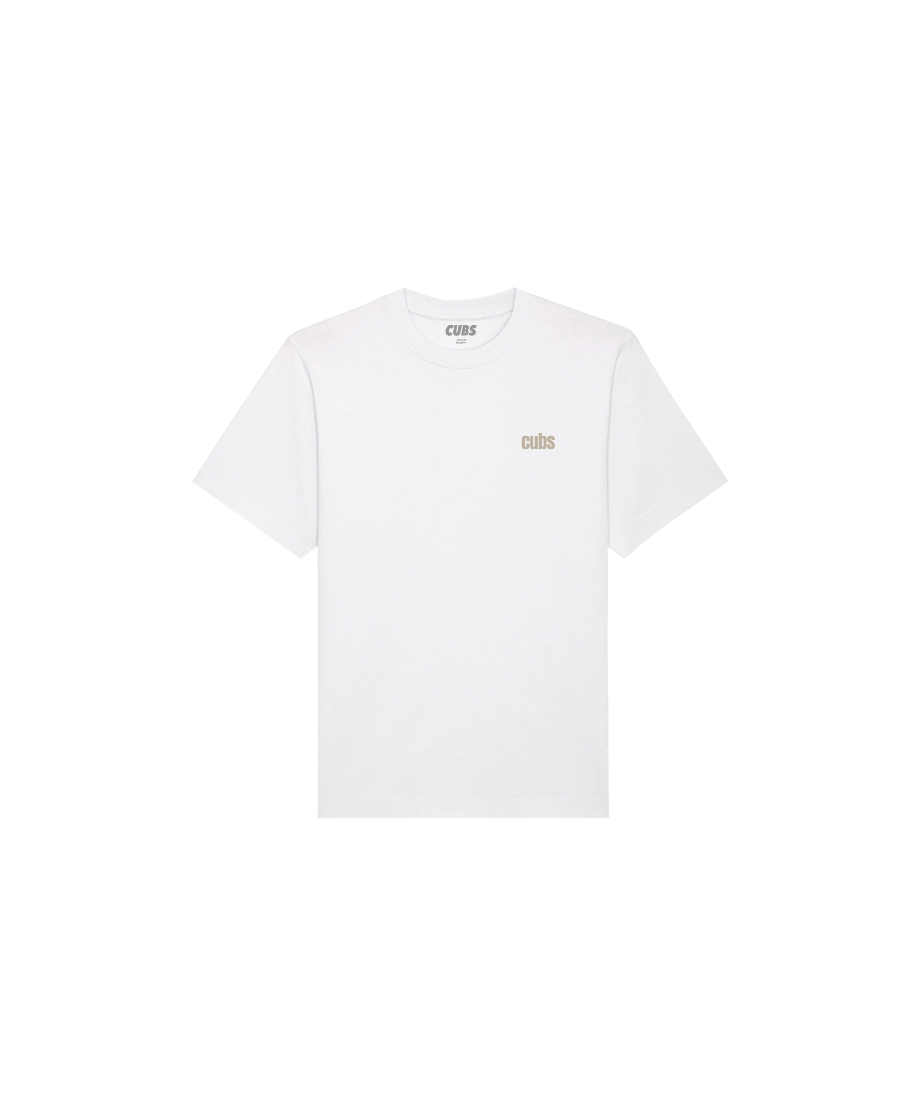 CUBS COLLECTIVE WHITE | DUST T-SHIRT [NEW]