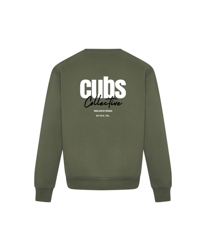 Collective Military Green Sweatshirt