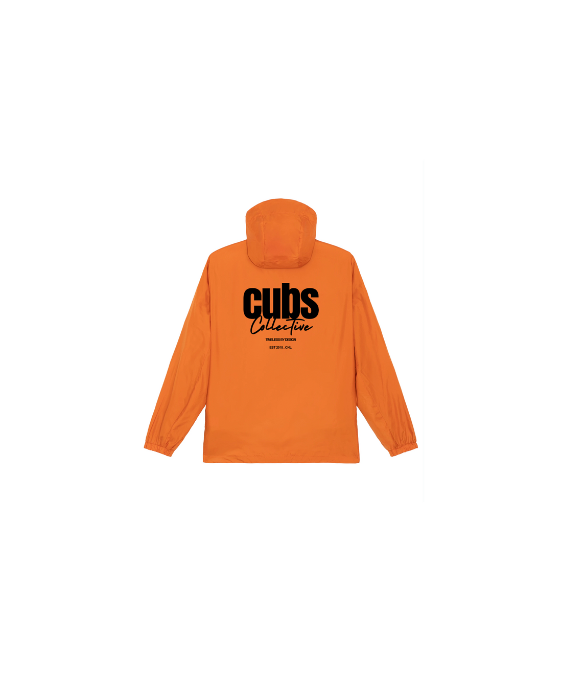 CUBS COLLECTIVE ORANGE WINDBREAKER [NEW]