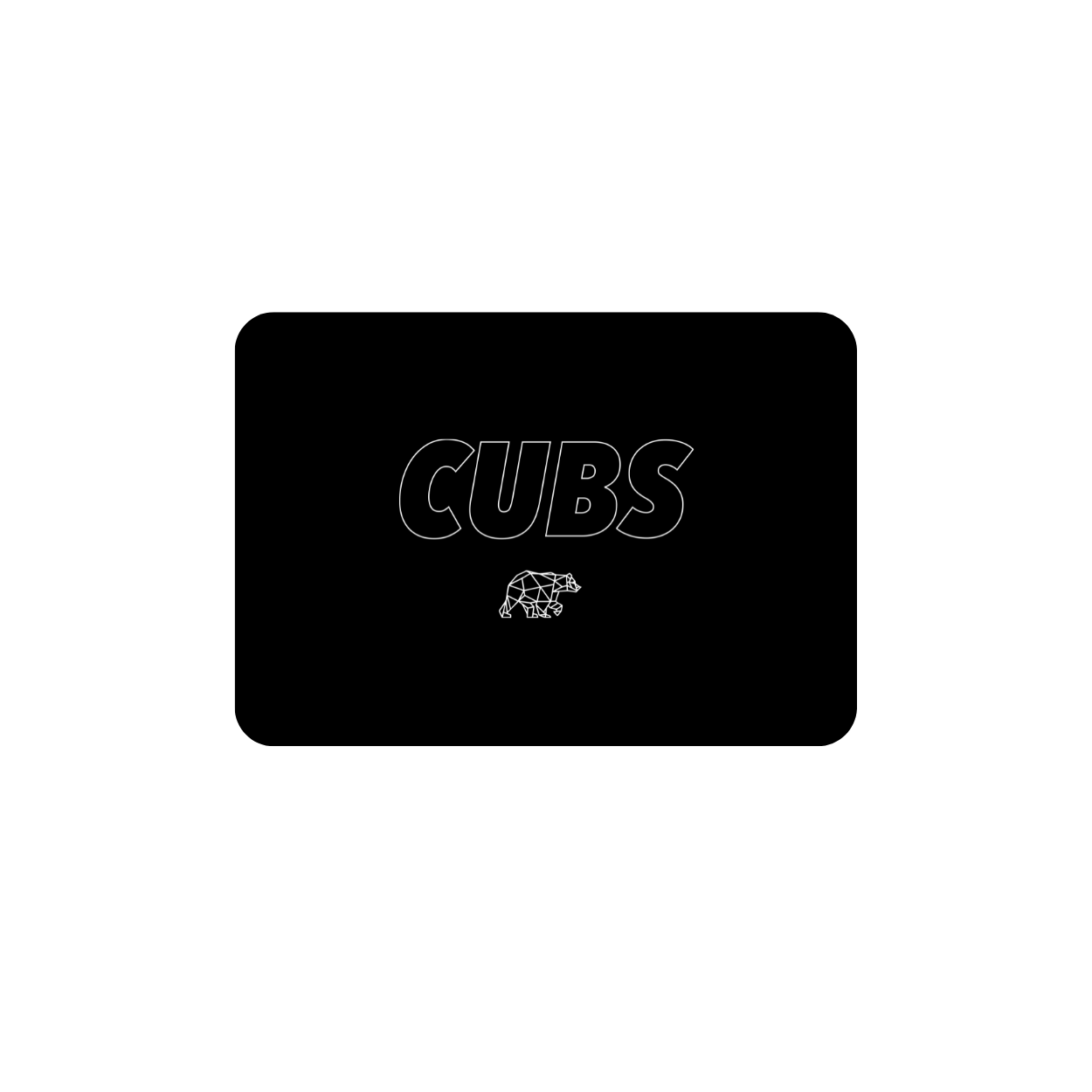 Cubs Gift Card