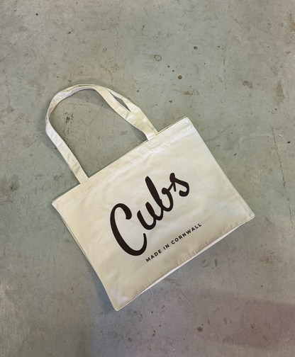 Cubs Signature Natural Tote Bag