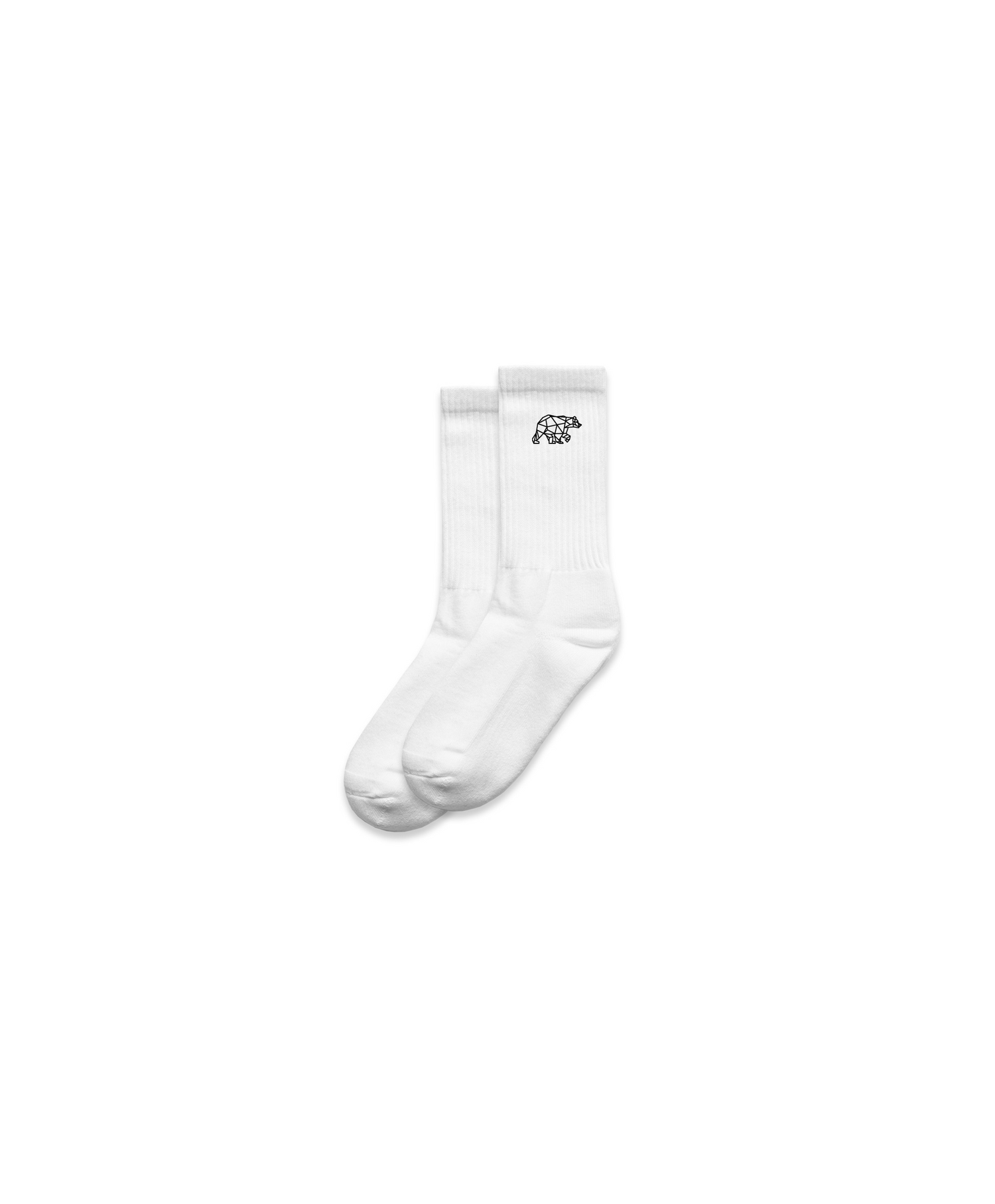 Cubs Polybear White Socks