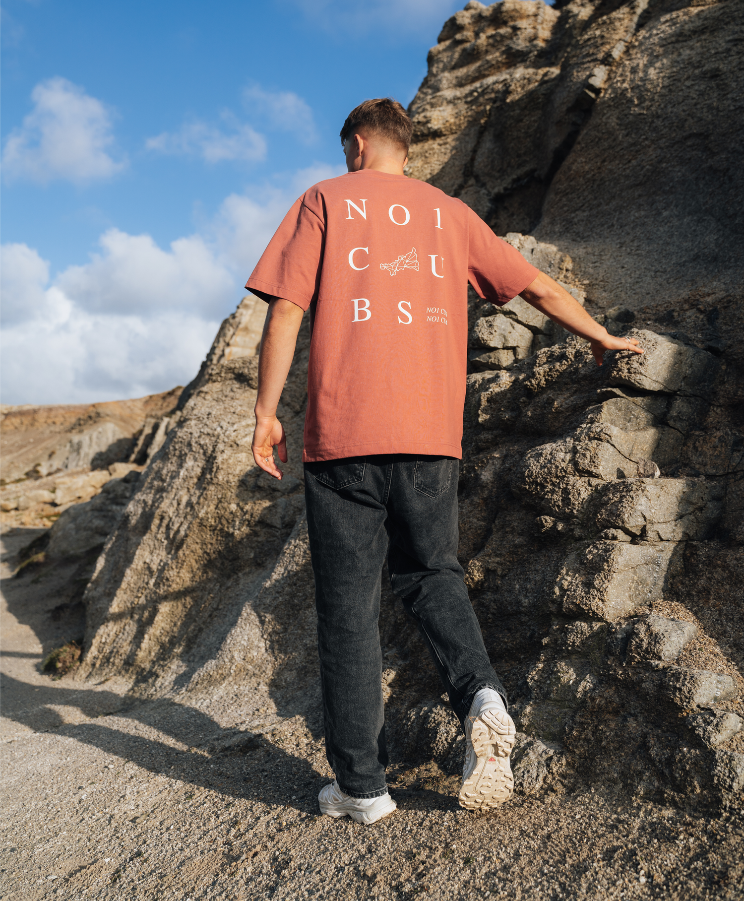 3 Tier Burnt Orange T-Shirt