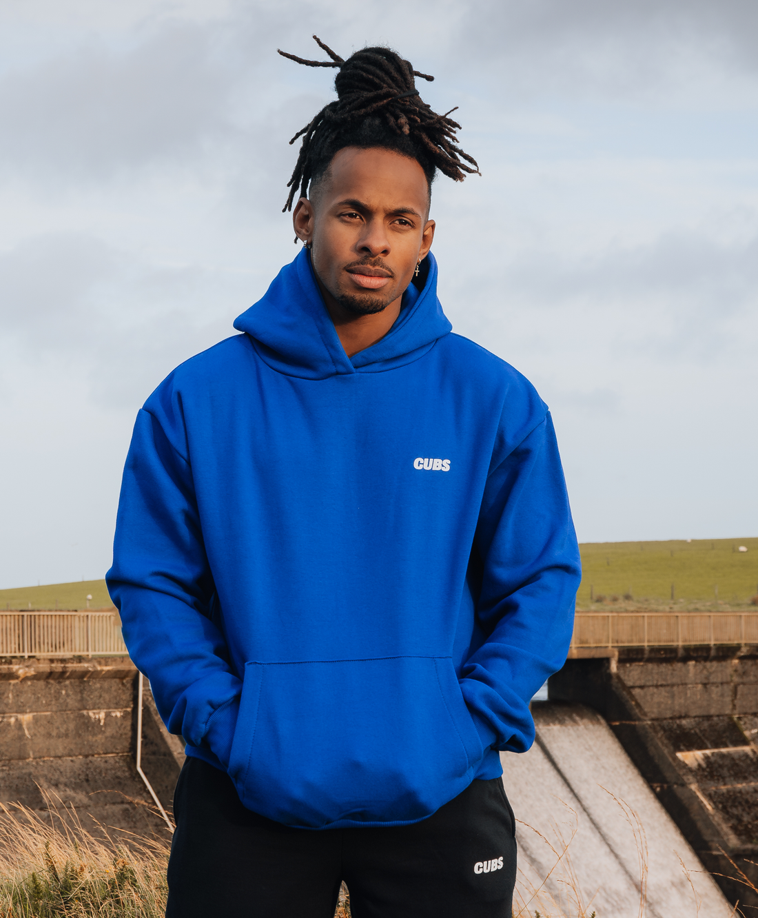 CUBS BLOC BLUE HOODIE [NEW]