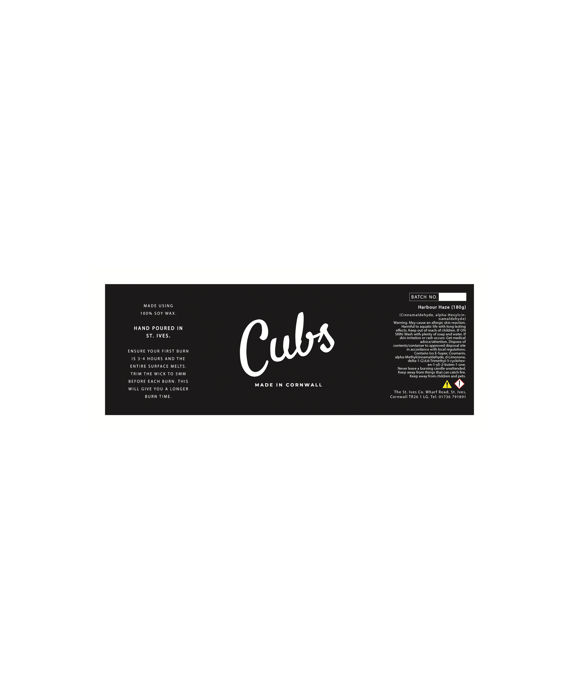 Cubs Candle &quot;Harbour Haze&quot;