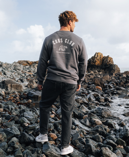 Cubs Club Slate Grey Sweatshirt