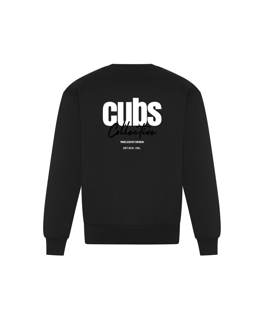 CUBS COLLECTIVE BLACK SWEATSHIRT [NEW]