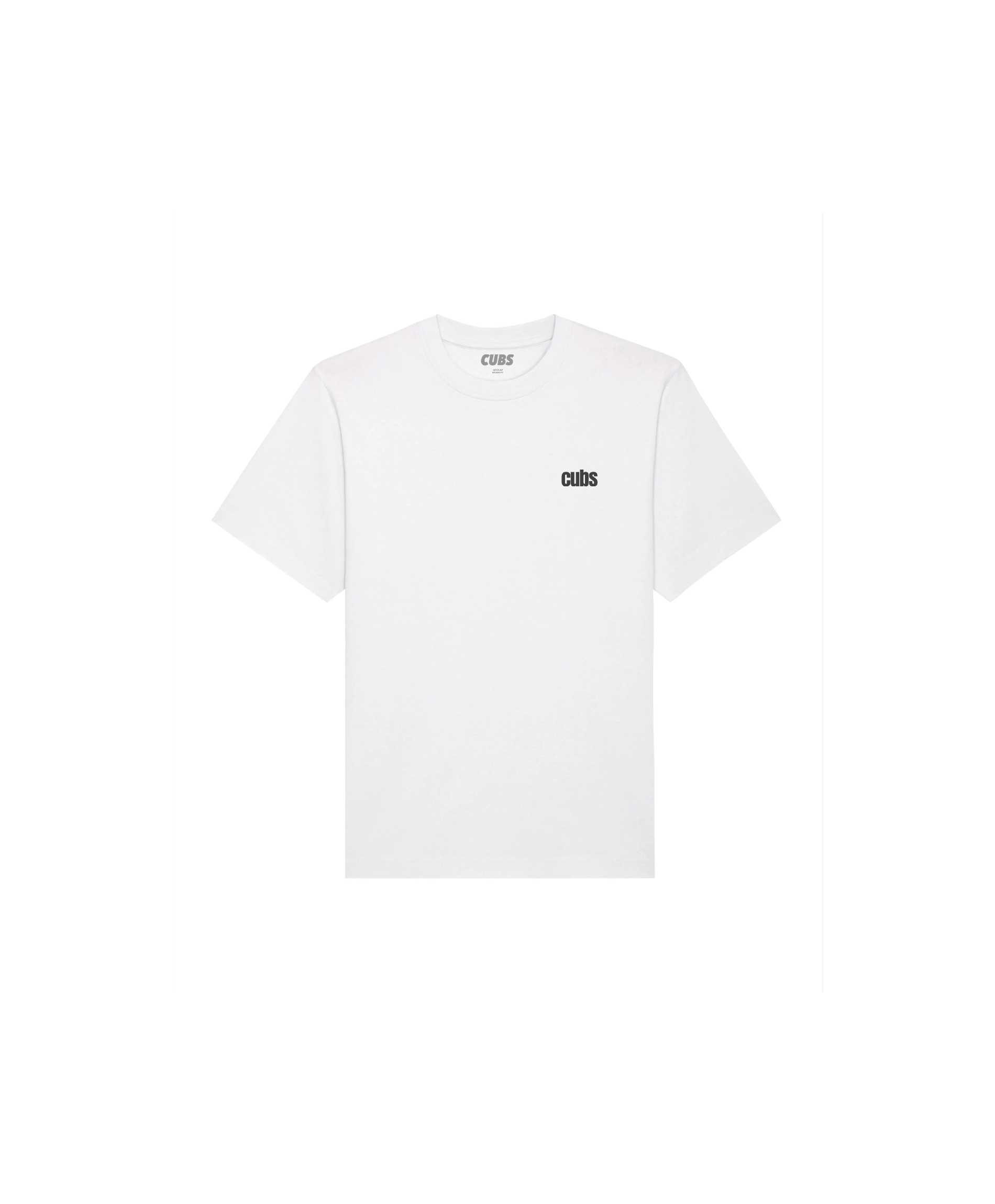 CUBS COLLECTIVE WHITE | GREY T-SHIRT [NEW]