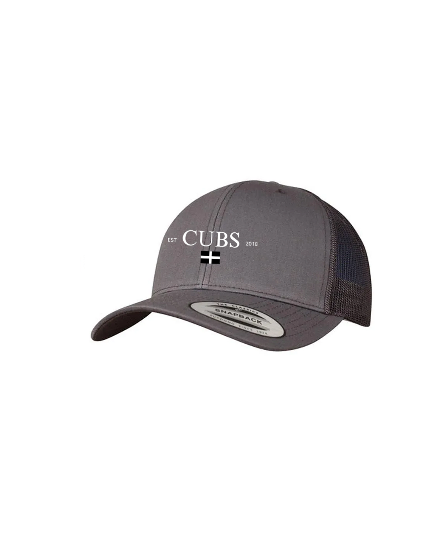 Cubs Kernow Grey Trucker Cap