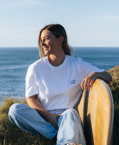 CUBS LONGBOARD WHITE T-SHIRT [NEW]