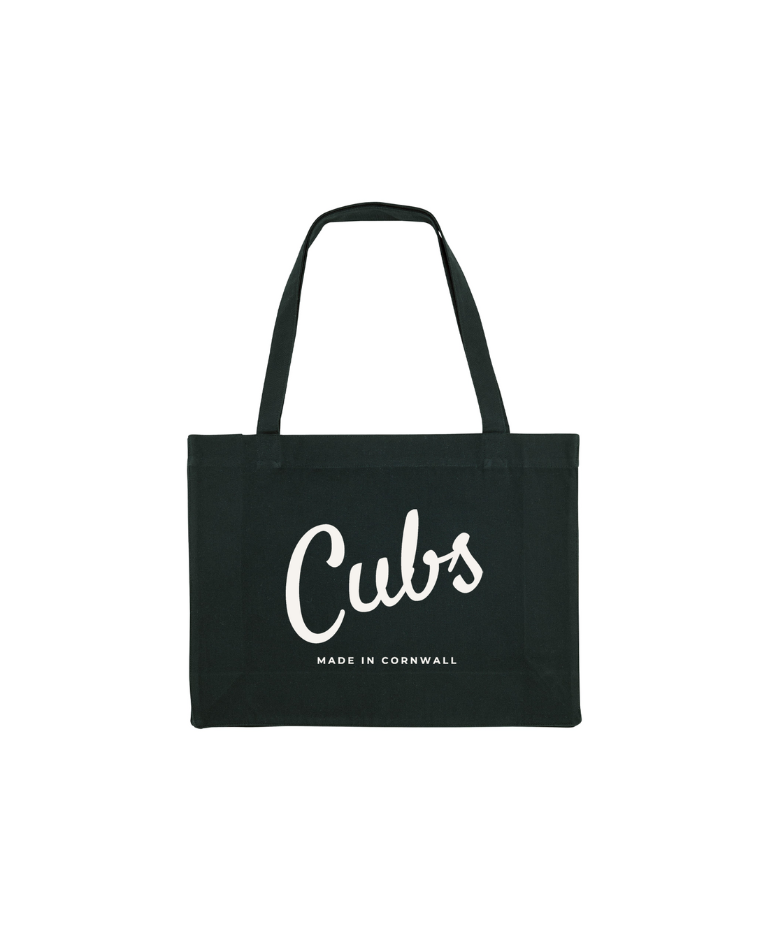 Cubs Signature Black Tote Bag