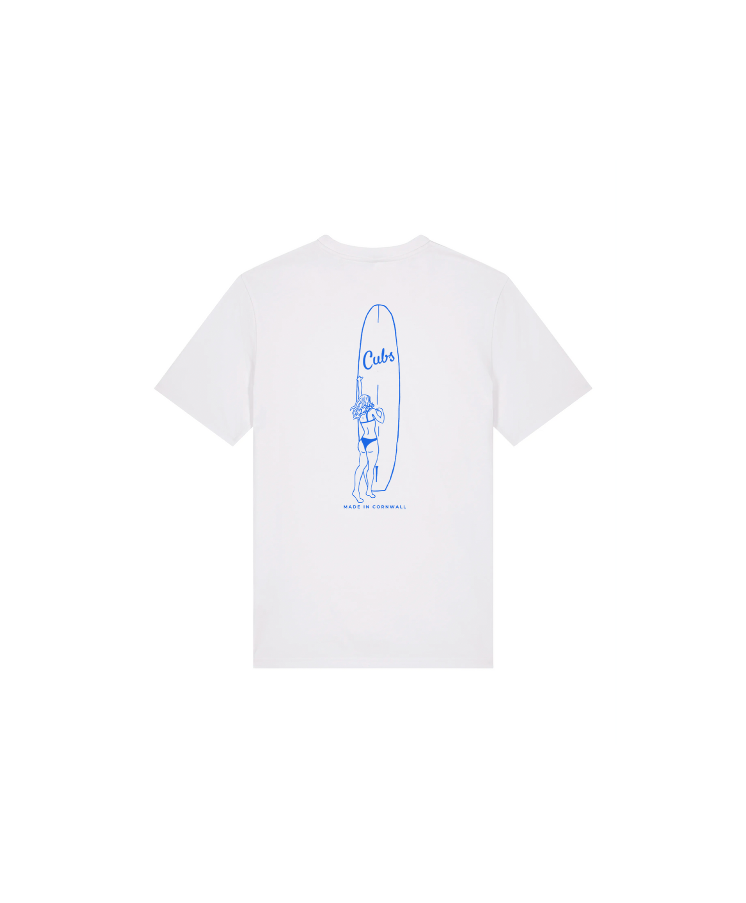 Cubs Longboard White T-Shirt