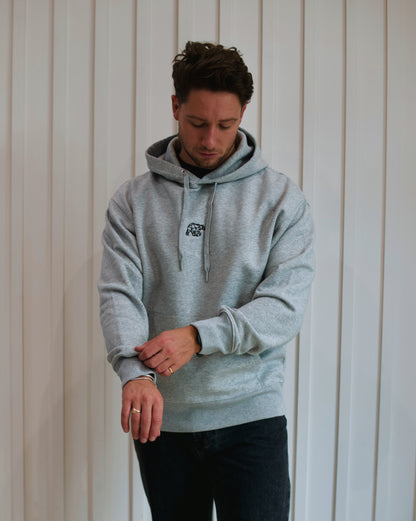 Bear Basic Heavyweight Hoodie - Grey