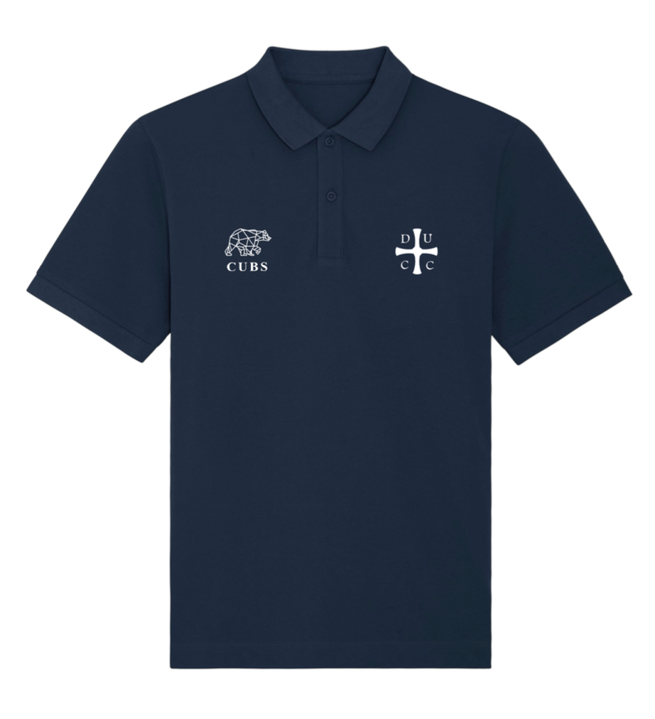 DUCC Logo Polo Shirt Navy 