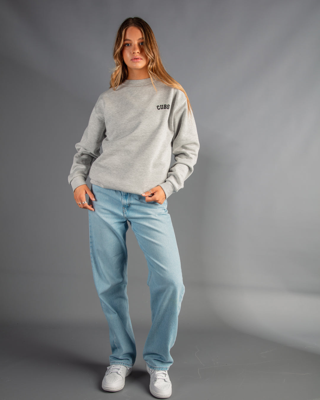 College Jnr Sweatshirt - Grey