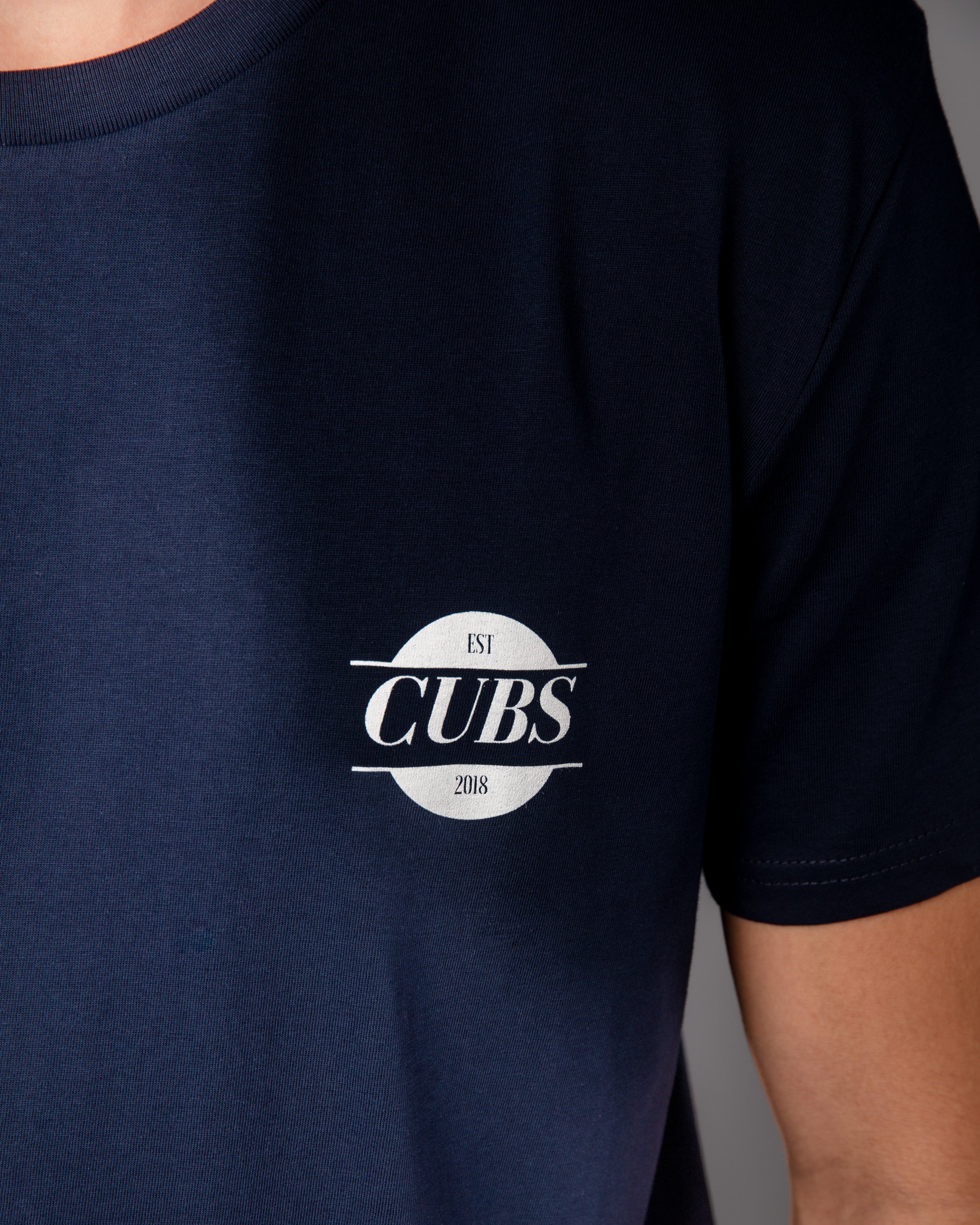 Cubs Sunset Navy T-Shirt