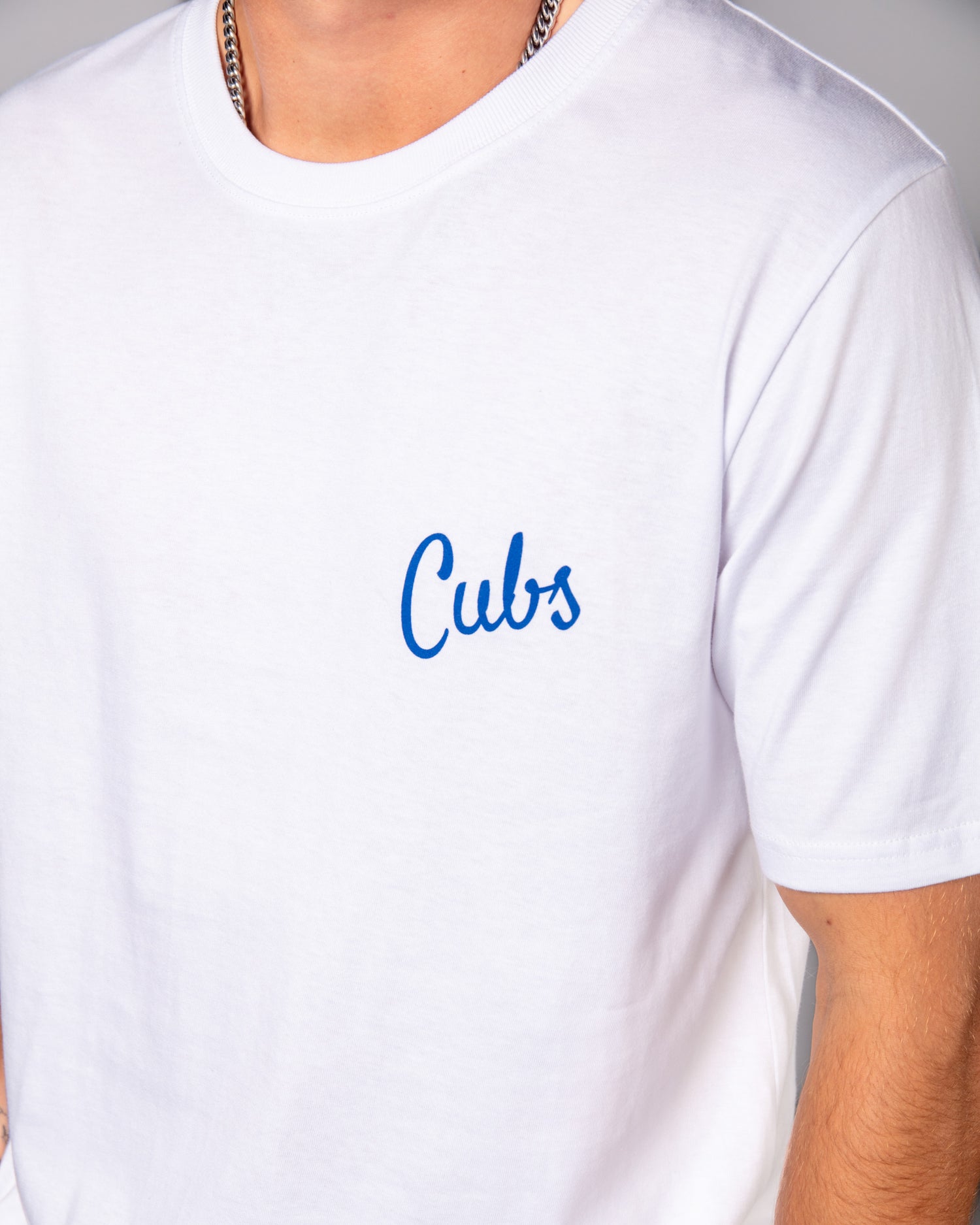 Cubs Longboard White T-Shirt