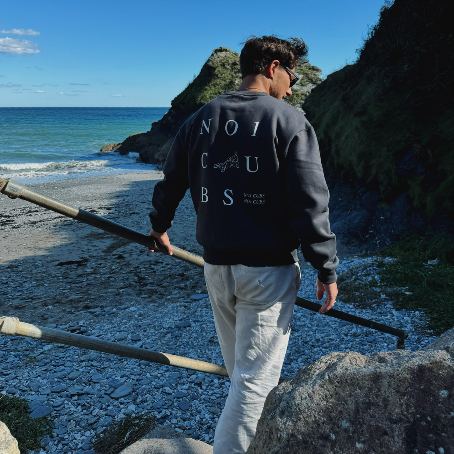 3 Tier Slate Grey Sweatshirt