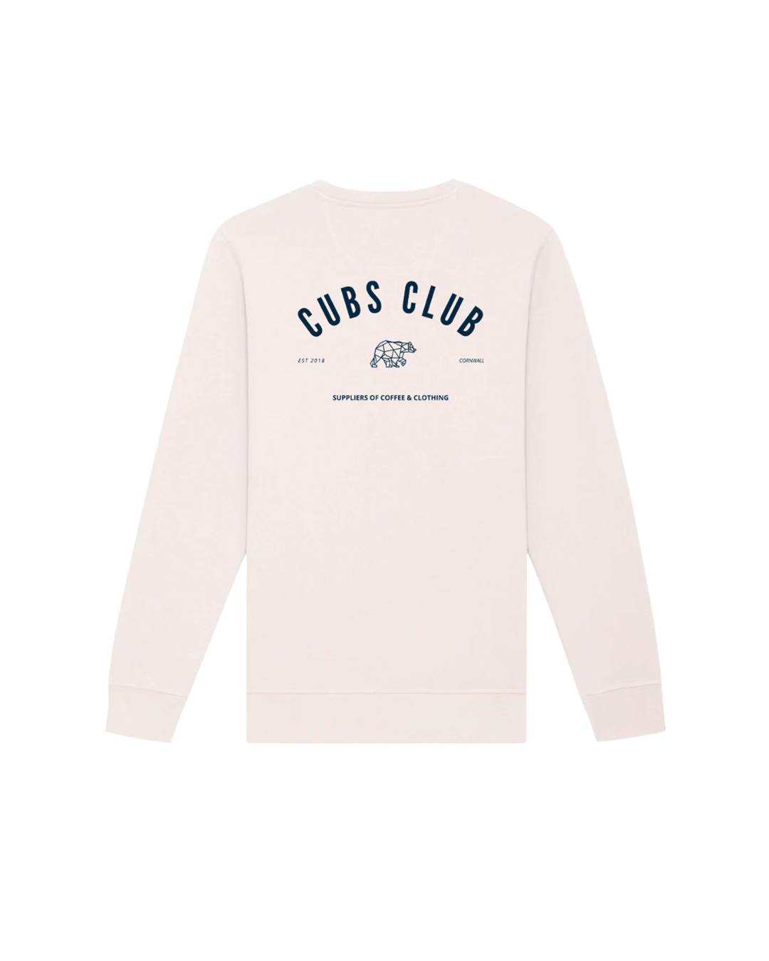 Cubs Club Vintage White Sweatshirt