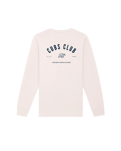 Cubs Club Vintage White Sweatshirt