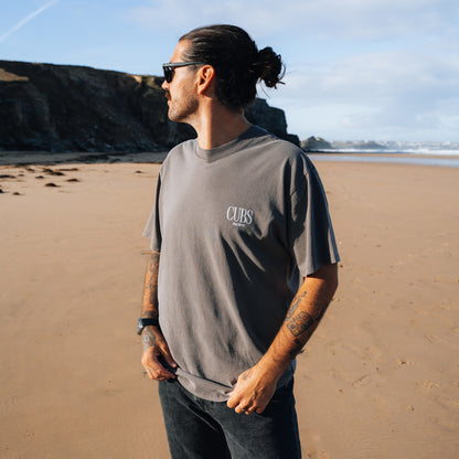 Coffee Club Washed Brown T-Shirt