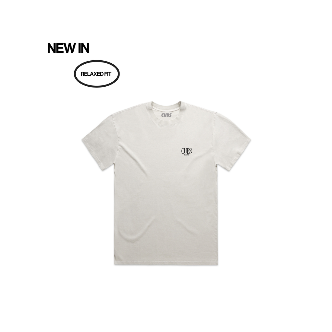 Coffee Club Washed Cream T- Shirt