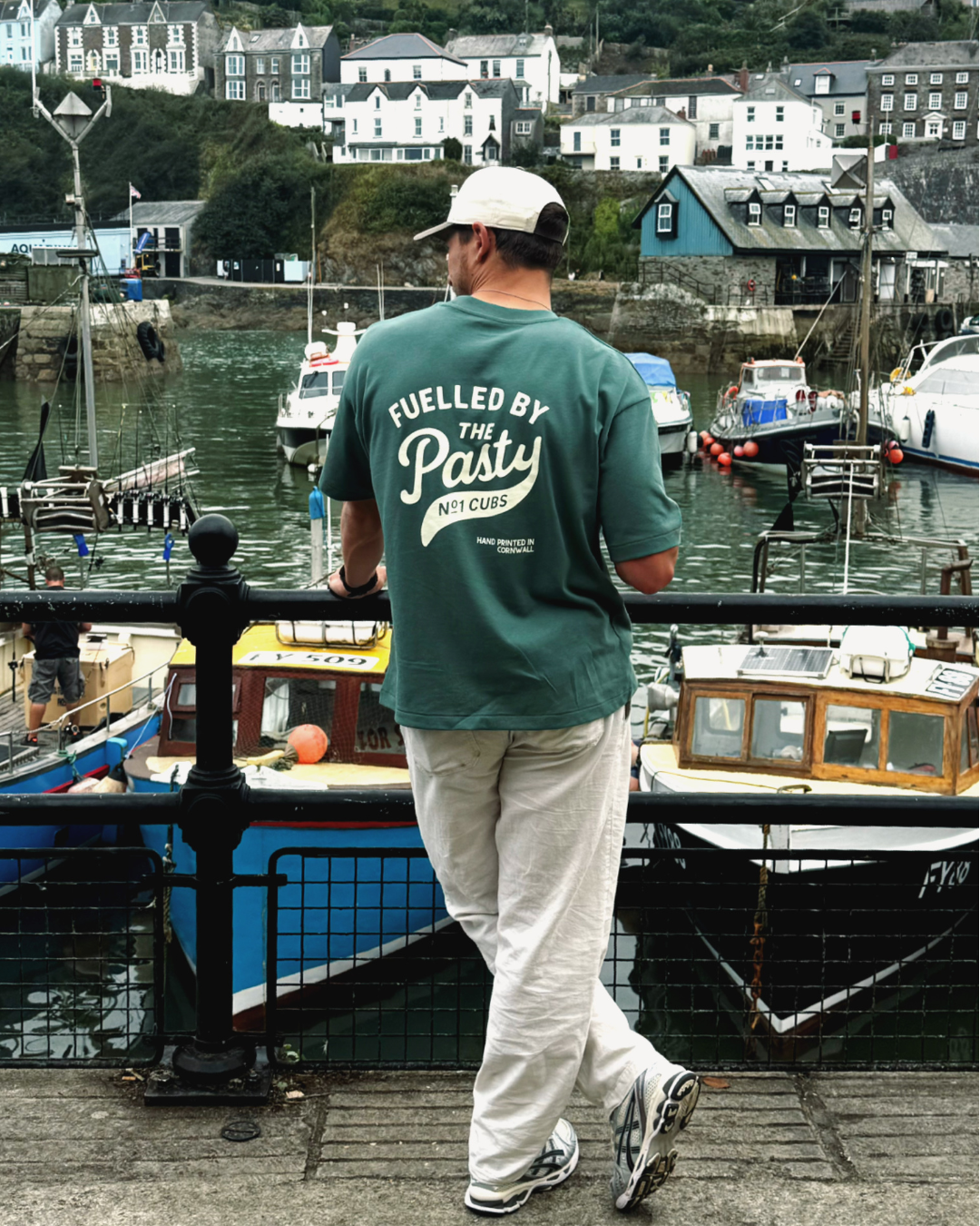 Fuelled By Pasty Emerald Green T-Shirt