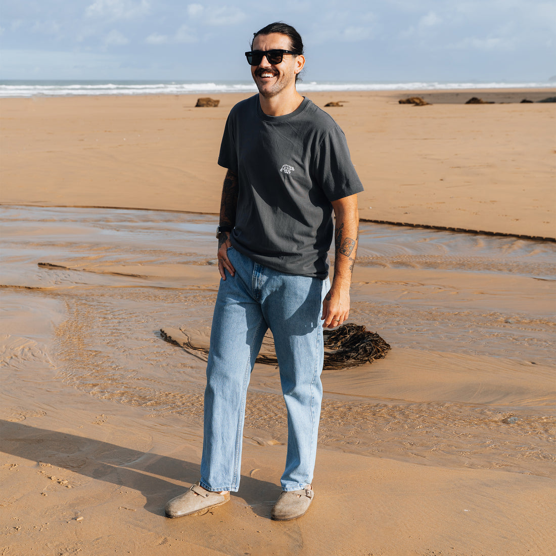 Explore Slate Grey T-Shirt