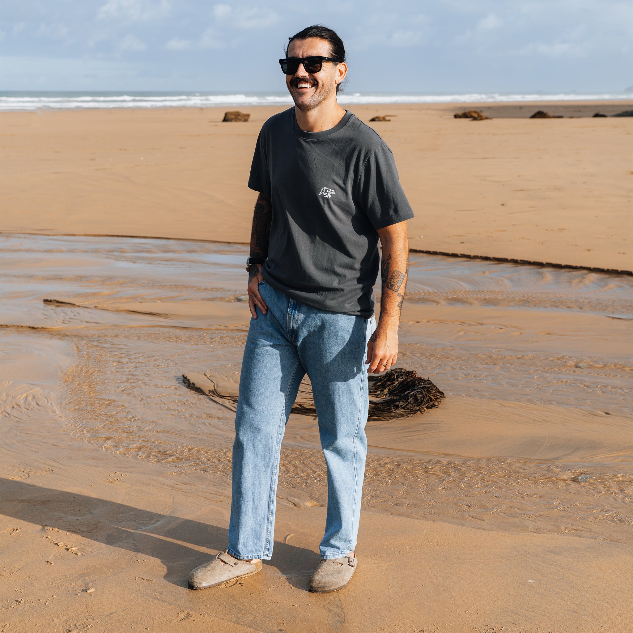 Explore Slate Grey T-Shirt