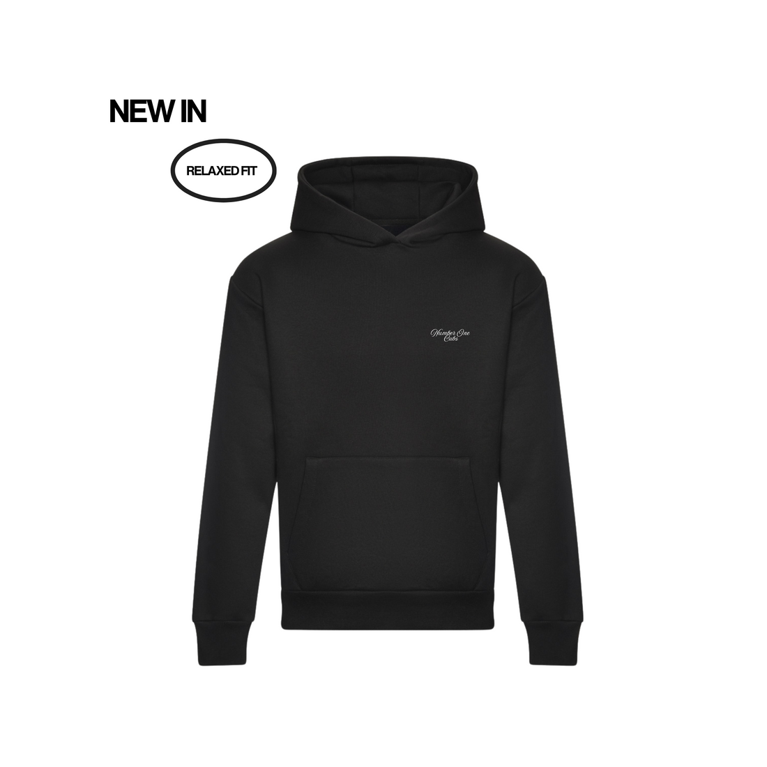 Written Black Hoodie
